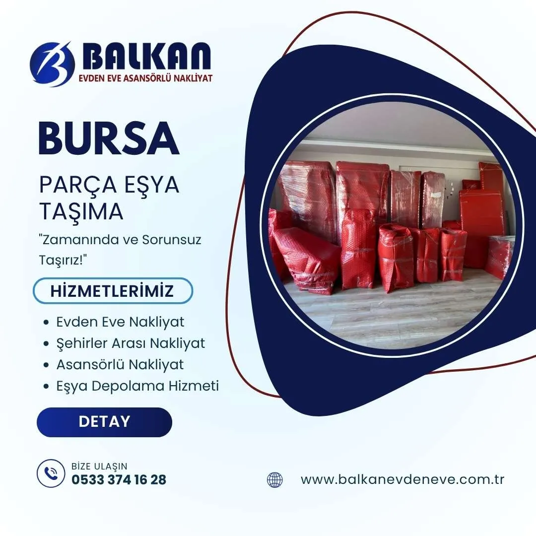 Bursa Parça Eşya Taşıma